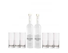 The Belvedere Pour & Share Set The Belvedere Pour & Share Set
